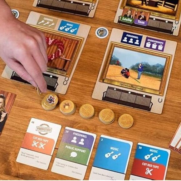 Parks and Recreation Party Game Sealed New Funko Games Peacock TV Show Office - Picture 6 of 6